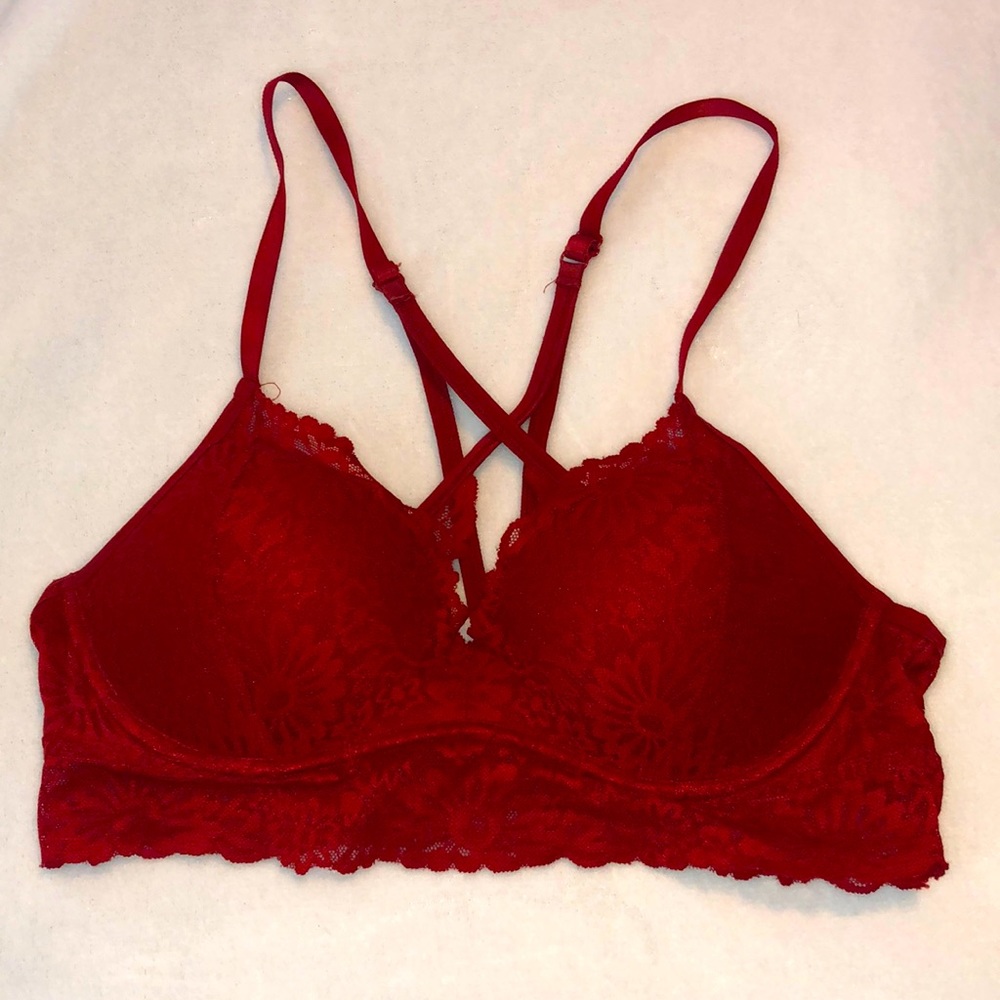 PINK Lace Bra